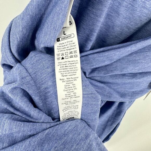 Halara jumpsuit womens large u neck pocket harem active casual workout nwt - Picture 9 of 11